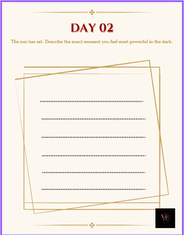 The Shadow Diary: A 30-Day Vampire Erotica Journal - Image 6